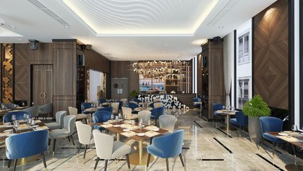 Nhà hàng bên trong khách sạn