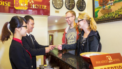 Lễ tân Khách Sạn Paradise Hotel & Spa