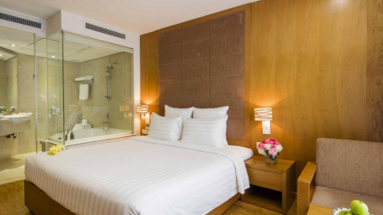Phòng Premium tại Paradise Saigon Boutique Hotel & Spa 3 sao