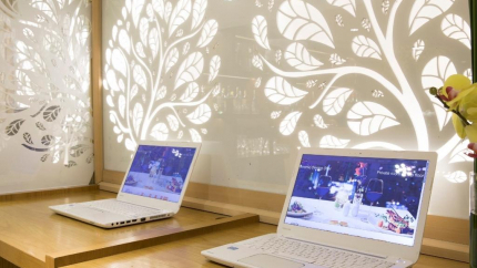 Phòng Business Center tại Paradise Saigon Boutique