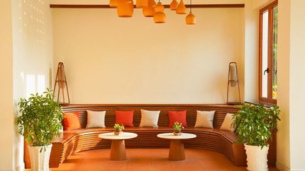 Sảnh chờ khu nghỉ dưỡng