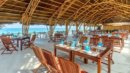 Nhà hàng với thiết kế truyền thống