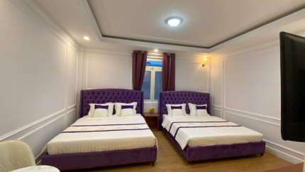 Phòng Superior Family khách sạn 3* Peach Valley DaLat