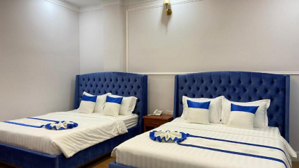 Phòng Deluxe 2 Giường Đơn Khách sạn Peach Valley