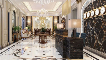 Lễ tân khách sạn Peach Valley Dalat