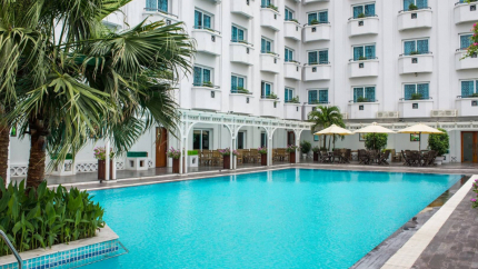 Bể Bơi Ngoài Trời Khách Sạn Pearl River Hải Phòng