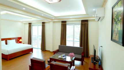 Phòng Executive Suite tại Phadin Điện Biên Hotel 3 sao