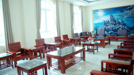 Phòng hội nghị tại khách sạn Phadin Điện Biên