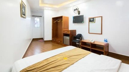 Phòng được bày trí bắt mắt