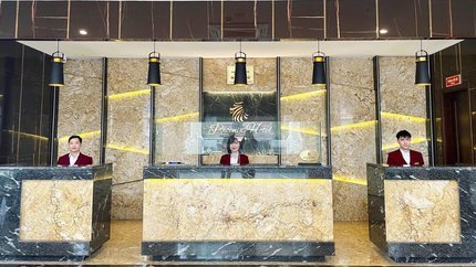 Khu vực lễ tân khách sạn