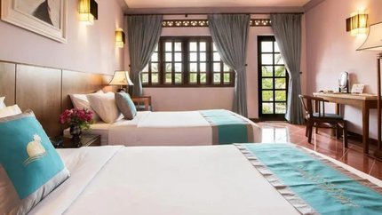 Giường ngủ rộng, không gian rất thoáng