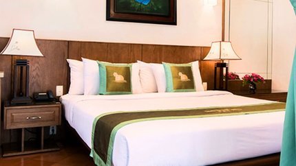 Giường ngủ thoải mái, không gian dễ chịu