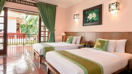 Gian phòng rộng, tầm nhìn hướng vườn