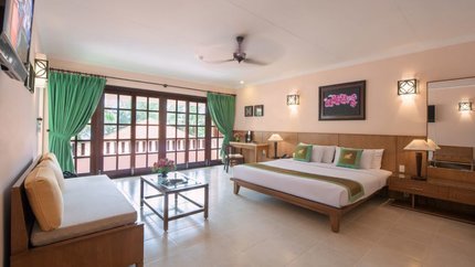 Thiết kế phòng bắt mắt, không gian dễ chịu