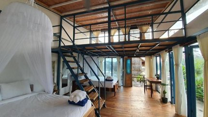 Không gian 2 tầng thoải mái