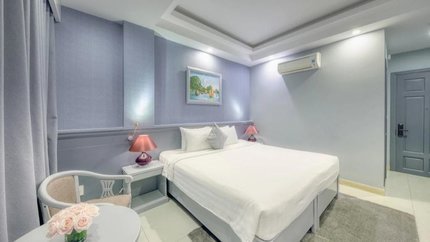 Thiết kế màu trắng chủ đạo nhẹ nhàng