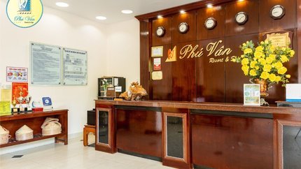 Quầy lễ tân resort