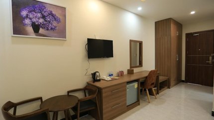 Phòng được trang bị đầy đủ tiện nghi