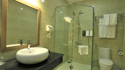 Phòng tắm thiết kế trang nhã, tinh tế