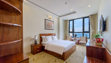 Phòng Deluxe Double Ocean View Phước Mỹ An Beach Đà Nẵng Hotel
