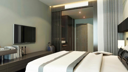 Phòng Premier Deluxe một phần hướng biển