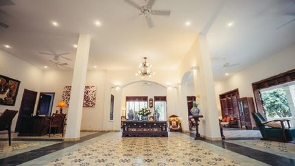 Sảnh và quầy lễ tân Poulo Condor Boutique Resort & Spa Côn Đảo