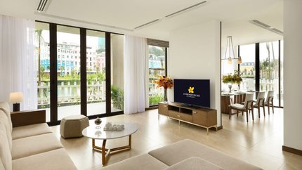 Phòng khách rộng rãi