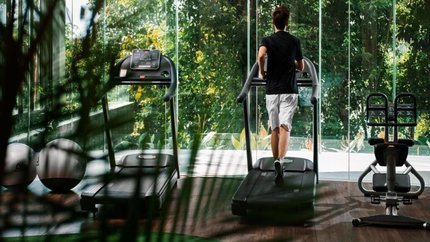 Phòng gym tại khách sạn