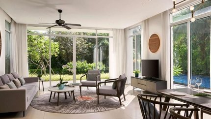 Không gian phòng khách sang trọng