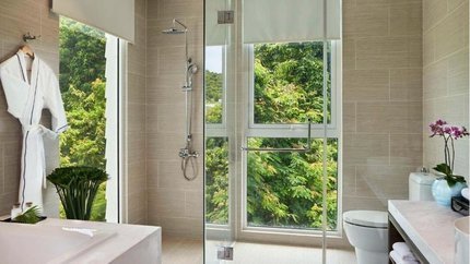 Phòng vệ sinh đầy đủ tiện nghi