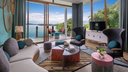 Phòng khách thiết kế độc đáo