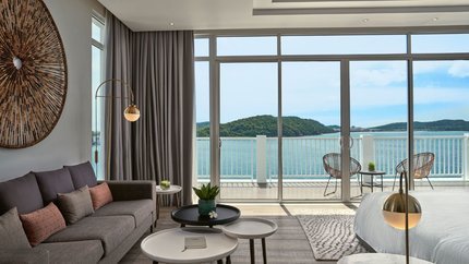 Phòng có view hướng ra biển