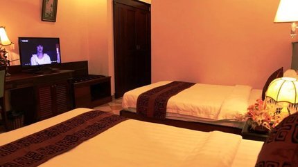 Căn phòng rộng rãi, thoáng mát