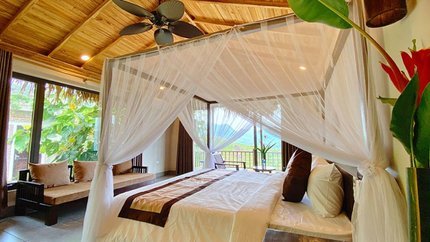 Căn phòng đầy đủ tiện nghi