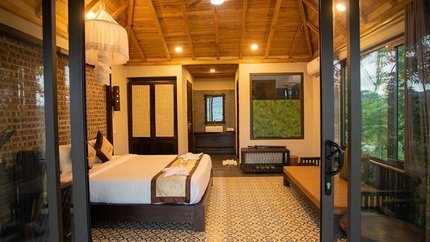 Không gian phòng rộng rãi