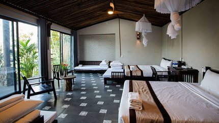 Căn phòng với sức chứa lớn