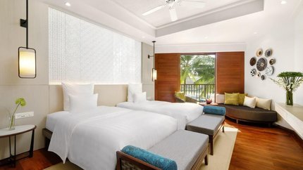 Phòng với 2 giường đôi