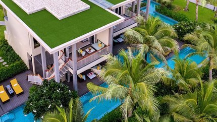 Bao quát căn phòng với tiện ích sang trọng