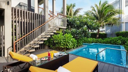 Bể bơi riêng của phòng Cabana