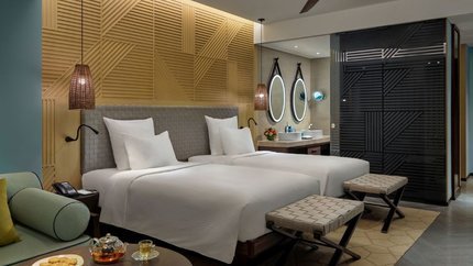 Phòng được thiết kế cùng nội thất vô cùng hiện đại
