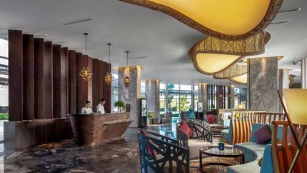 Sảnh khu nghỉ dưỡng