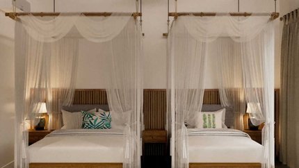 Không gian phòng rộng rãi