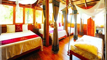 Căn phòng vô cùng tiện nghi