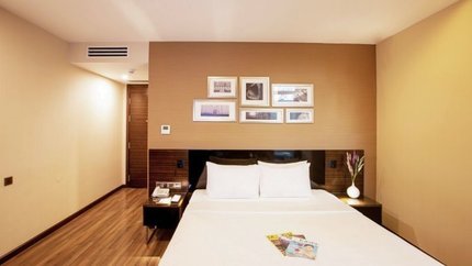 Không gian phòng rộng rãi