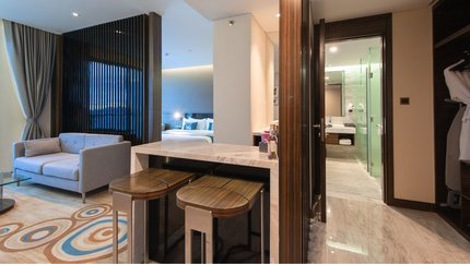 Không gian phòng được bài trí tinh tế