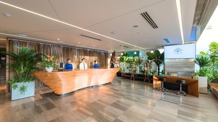 Khu vực lễ tân của khách sạn