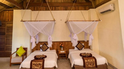 Phòng Private Pool tại khu nghỉ dưỡng Quỳnh Viên