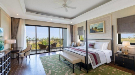 Phòng Deluxe tại Quỳnh Viên Resort