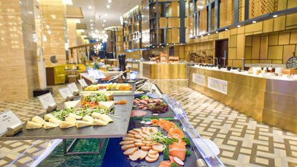 Nhà hàng quầy buffet