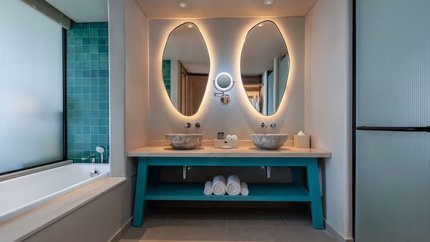 Phòng vệ sinh đầy đủ tiện nghi